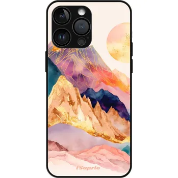 Pouzdro na mobilní telefon iSaprio MagSafe lesklé pouzdro - Apple iPhone 14 Pro Max - Abstract Mountains (Lesklé MagSafe pouzdro iSaprio pro Apple iPhone 14 Pro Max - Abstract Mountains - tvrzený skleněný obal a ochranný kryt s elegantním designem a měkkými boky)