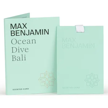 Vůně do auta Max Benjamin - Luxusní vonná karta Ocean Dive Bali, 1 ks