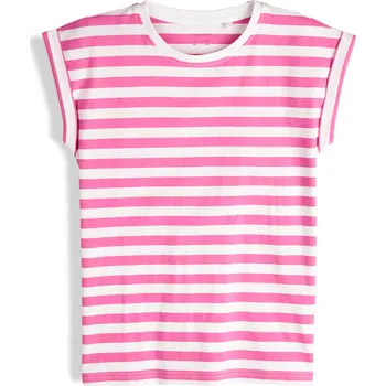 Dětská móda GATE Bavlněné proužkované tričko 7Y 425-0447/6418
