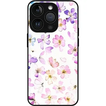 Pouzdro na mobilní telefon iSaprio MagSafe lesklé pouzdro - Apple iPhone 15 Pro - Wildflowers (Lesklé MagSafe pouzdro iSaprio pro Apple iPhone 15 Pro - Wildflowers - tvrzený skleněný obal a ochranný kryt s elegantním designem a měkkými boky)