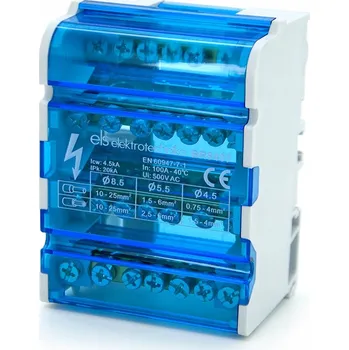 Propojovací lišta ELS Elektrotechnika 500 V IP20 100 A
