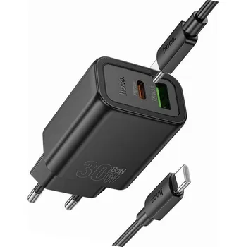 Rychlá USB-C GaN 30W nabíječka s kabelem pro Motorola Moto G54
