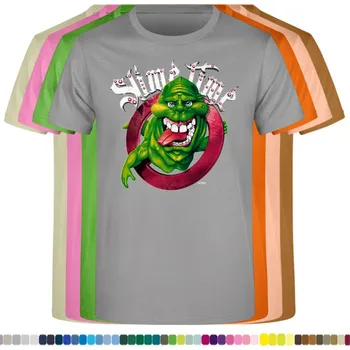 Pánské tričko panske-levne-bavlnene-tricko-digi-potisk-krotitele-duchu Barva: Grey melange - šedá směs, velikost: S