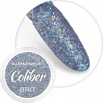 Prášek Ozdoby Na Nechty ALLEPAZNOKCIE 1g Coliber Effect Modrý Č.02