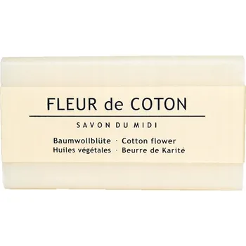 Mýdlo Savon du Midi Mýdlo s bambuckým máslem FLEUR de COTON (květ bavlny)