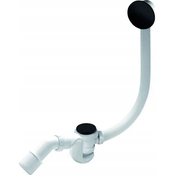 Sifon WIRQUIN VANOVÝ SIFON SAMOČISTÍCÍ KLIK-KLAK, ČERNÁ MATNÁ