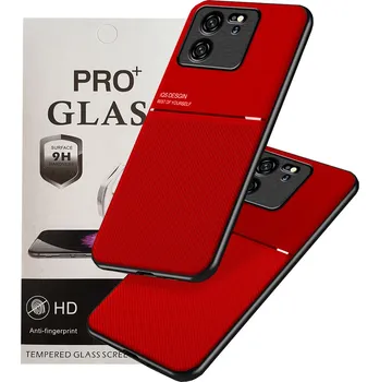 Pouzdro na mobilní telefon Zadní Kryt Audioimp pro Xiaomi, 13T Pro, červený