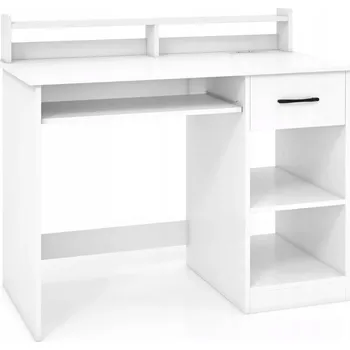 Psací stůl Psací stůl Costway čtvercový, 105 x 55 x 89 cm, bílý