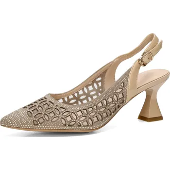 Dámské lodičky Epica dámské elegantní lodičky s otevřenou patou - béžové
