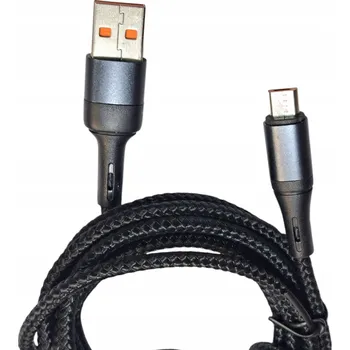Datový kabel Prémiový USB kabel - microUSB typ B, 2 m, černý