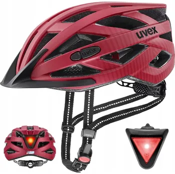 Cyklistická přilba Cyklistická helma UVEX City i-vo červená