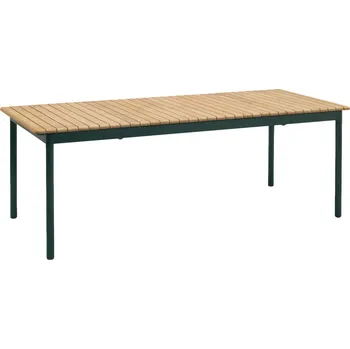 Zahradní stůl FRITZ HANSEN Zahradní stůl Pelagus 214, Teak, Hunter Green