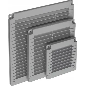 Větrací mřížka Ventilační Ventilační mřížka airRoxy , šedá