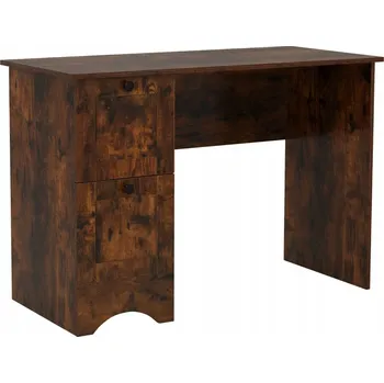 Psací stůl Obdélníkový psací stůl Costway 109 x 50 x 75 cm, odstíny hnědé