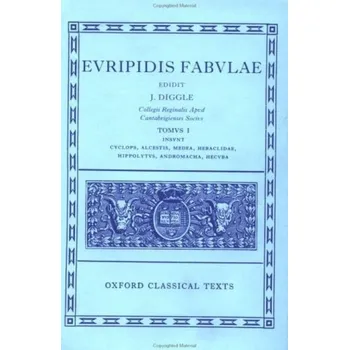 Cizojazyčná kniha Euripides Fabulae: Vol. I