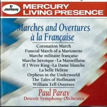 Zahraniční hudba CD Paul Paray: Marches And Overtures À La Française 2024