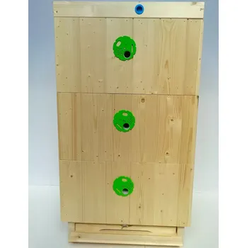 úl palubkový zateplení 3cm se třemi nástavky 39x24 palubkovým víkem a dnem pevným