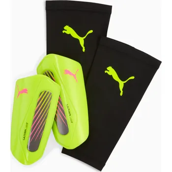 Fotbalový chránič PUMA ULTRA LIGHT STRAP CHRÁNIČE FOTBAL - Žlutá - velikost L