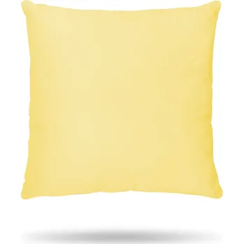 Povlečení Bavlněný povlak na polštář sytě žlutý 40x40