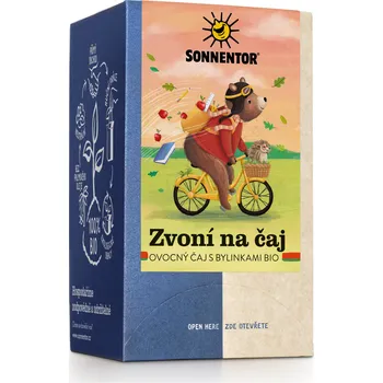 Čaj Sonnentor Zvoní na čaj bio 45 g, porc. dvoukomorový