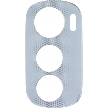 Pouzdro na mobilní telefon Očko fotoaparátu, sklo, na celý ostrov pro Motorola Edge 30, stříbrné ORG