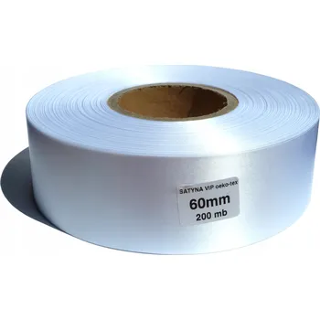 Stuha Saténová Stuha SATÉN VIP pro potisk štítků, 70 mm / 200 m
