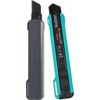 Pracovní nůž NŮŽ KOVOVÝ NŮŽ NA TAPETY S LÁMACÍ ČEPELÍ 18MM TAPECÍK