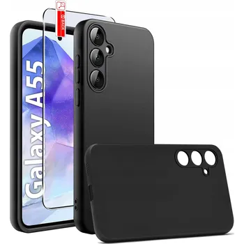 Pouzdro na mobilní telefon Zadní Kryt KrainaGSM pro Samsung, Galaxy A55 5G černý