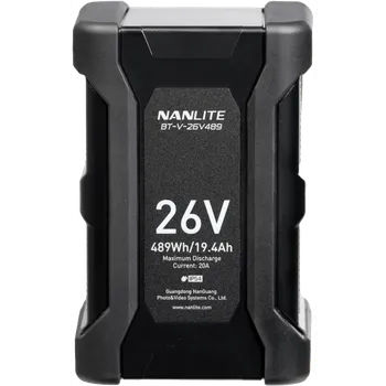 Fotoateliérová technika Nanlite battery V-mount 26V 489WH