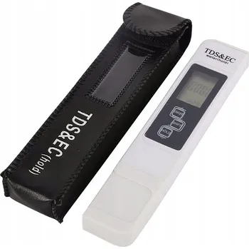 TDS EC Měřič Vodivosti Vody Digitální Tester Kvality Vody + Teplota