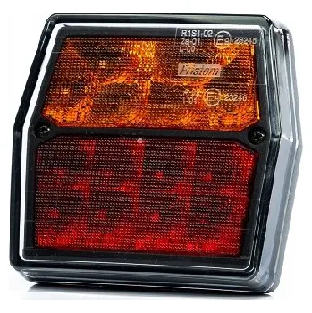 Zadní světlomet LED zadní světlo pro autopřepravník / přívěs, 3 funkce, bajonetový konektor