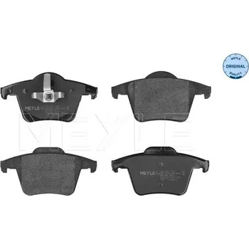Brzdový systém Sada brzdových destiček, kotoučová brzda MEYLE 025 240 1118