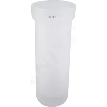 WC štětka kielle Náhradní nádobka pro WC kartáč, matné sklo 90403070