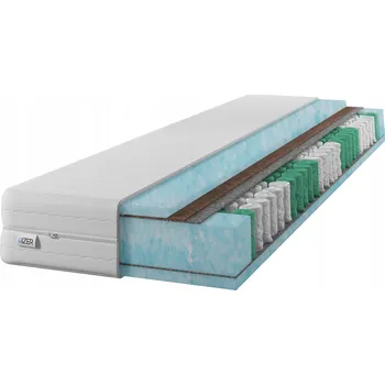Matrace Matrace 120x200 taštičková pružinová 20cm kokos 7zónová oboustranná H3 / H4