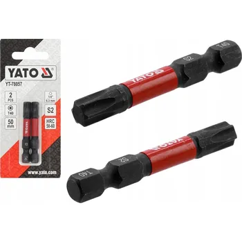 Bit NÁRAZOVÉ BITY 1/4" x 50 MM T40 2 KS