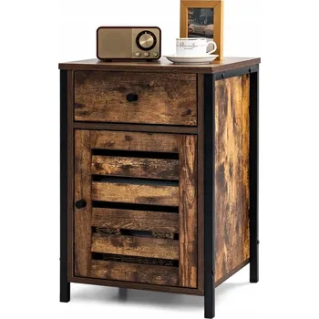 Noční stolek Industriální noční stolek Odkládací stolek Noční stolek