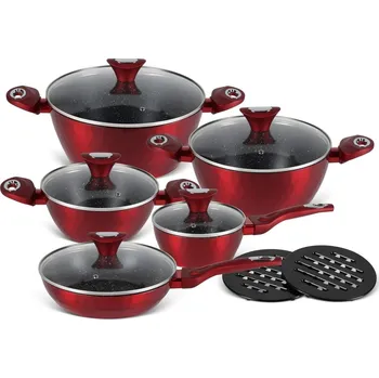 Sada nádobí Sada hrnců Edenberg Decorate Your Kitchen hliníková 12 ks