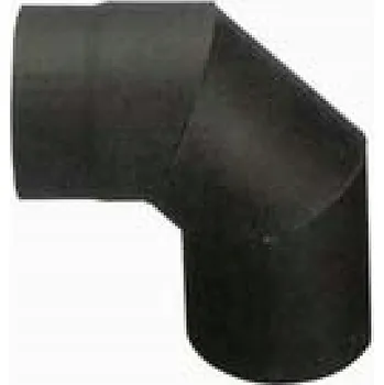 Kouřovod Koleno HS 090/180/2,0 mm, kouřovod, kouřové kominové koleno pro spojování trubek d