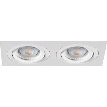 Stropní zapuštěné svítidlo Kanlux 20 W GX53 17 cm bílé