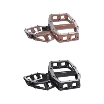 Pedál na kolo Trek Sada plochých pedálů Line Pro - Růžová