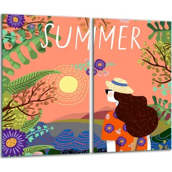 Obraz Krájecí deska TMK ArtDeko sklo 2 ks