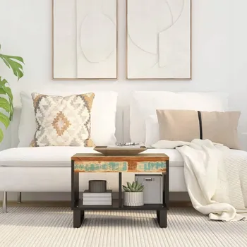 Konferenční stolek Obdélníkový stolek VidaXL 50 x 55 x 40 cm, černý