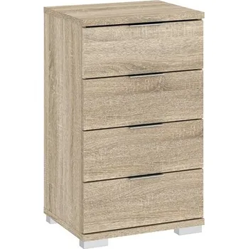 Komoda Nábytek PEGAS s.r.o. Komoda PRAHA 4S, Dub Sonoma