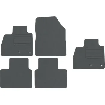 autokoberec Kobercové rohožky Edecor velurové 5 ks