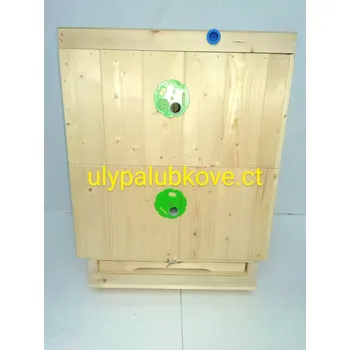 úl palubkový zateplení 2cm se dvěmi nástavky 39x24 vnitřním víkem a dnem pevným