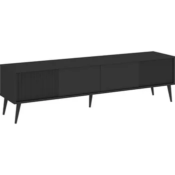 Televizní stolek Nábytek PEGAS s.r.o. Televizní stolek BARCELONA RTV 180 2D, Černá/Černá
