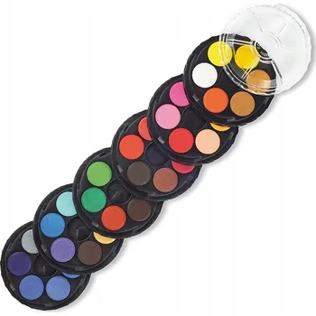 Vodová barva Vícebarevné akvarelové barvy Koh-I-Noor 36 ks 72 ml