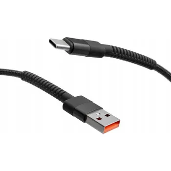 Datový kabel Kabel Sturdo USB - USB-C 1 m černý