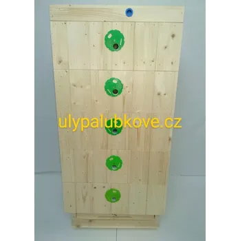 úl palubkový zateplení 2cm s pěti nástavky 39x17 s palubkovým víkem a dnem pevným