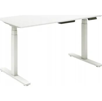 Psací stůl Elektricky nastavitelné psací stůl 118,5x80x65 cm - bílý moderní design